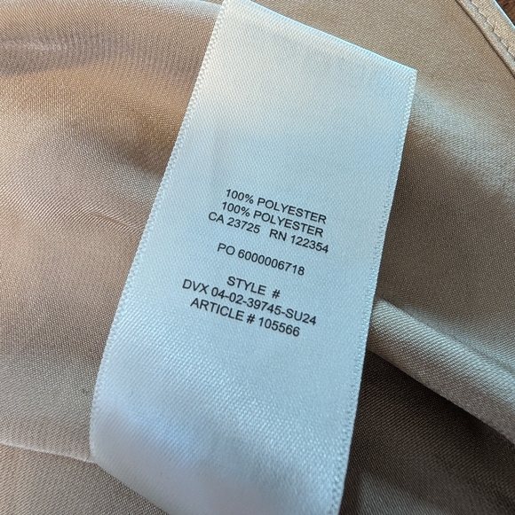 Aritzia Wilfred Tonka Satin Blouse Tie Front Size Small - Picture 5 of 8